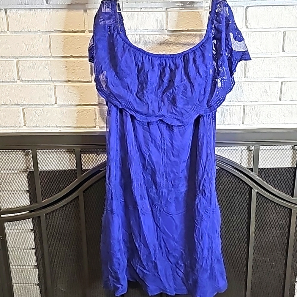 Alter'd State Lace Overlay Dress-Size Medium